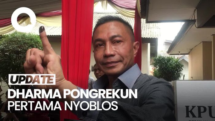 Video: Dharma Pongrekun Akui Baru Pertama Kali Nyoblos Seumur Hidup