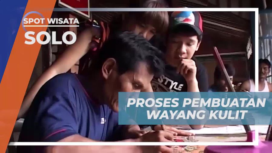 Proses Pembuatan Wayang Kulit yang Indah di Solo