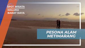 Pesona Sunset di Pulau Metimarang, Maluku Barat Daya