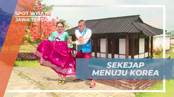 Bergaya ala Korea dengan Joged di Rumah Adat Korea Banyumas