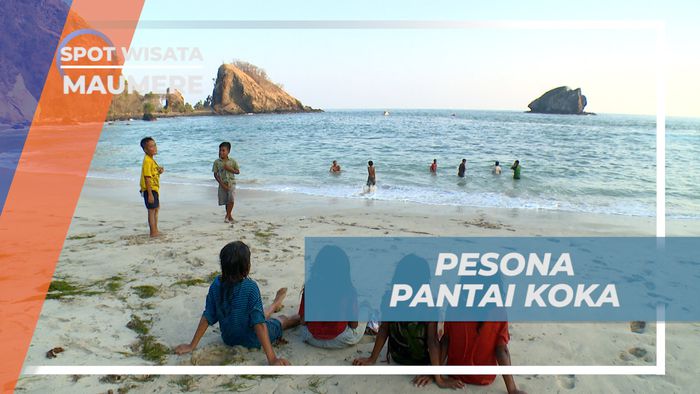 Menikmati Pesona Pantai Koka di Maumere, Nusa Tenggara Timur