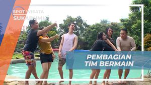 Membagi Tim untuk Bermain Tarung Bantal di Sukabumi