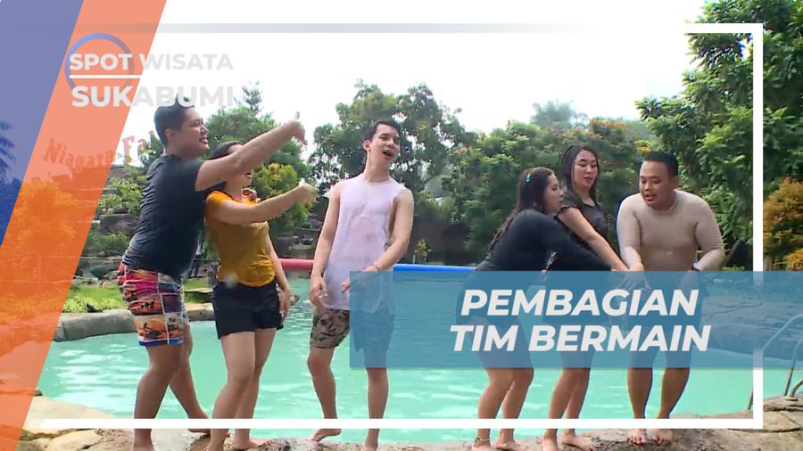 Membagi Tim untuk Bermain Tarung Bantal di Sukabumi