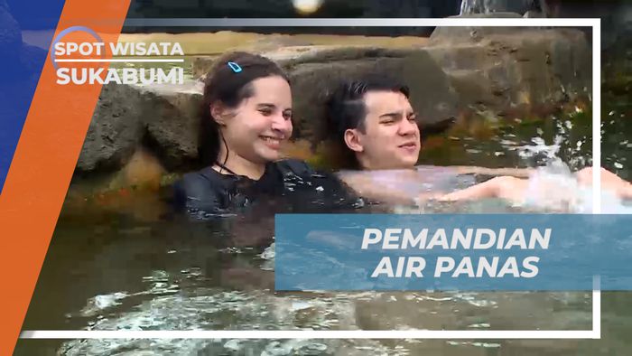 Bersantai di Kolam Air Panas Santasea Waterpark, Sukabumi