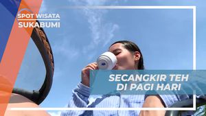 Menikmati Secangkir Teh di Pagi Hari di Bravo Adventure, Sukabumi