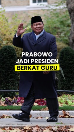Video: Prabowo Ngaku Bandel di Sekolah, Jadi Presiden Berkat Guru
