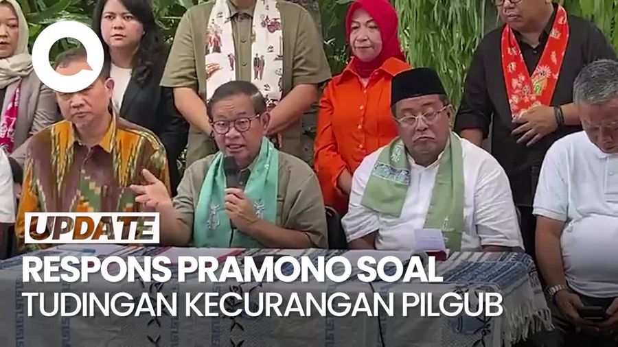 Video: Pramono Komentari Tudingan Kubu RK soal Ada Kecurangan di Pilgub Jakarta