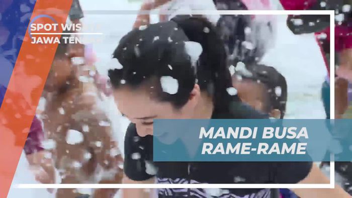 Bermain Busa Seru di Owabong Waterpark Purbalingga