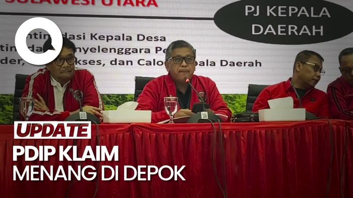 Video Hasto: Depok yang Jadi Basis PKS, Kini Dimenangkan PDIP