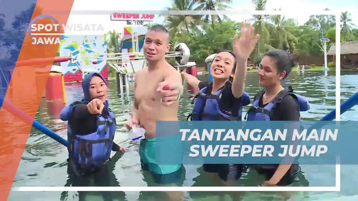 Menantang Adrenalin di Permainan Sweeper Jump di Owabong