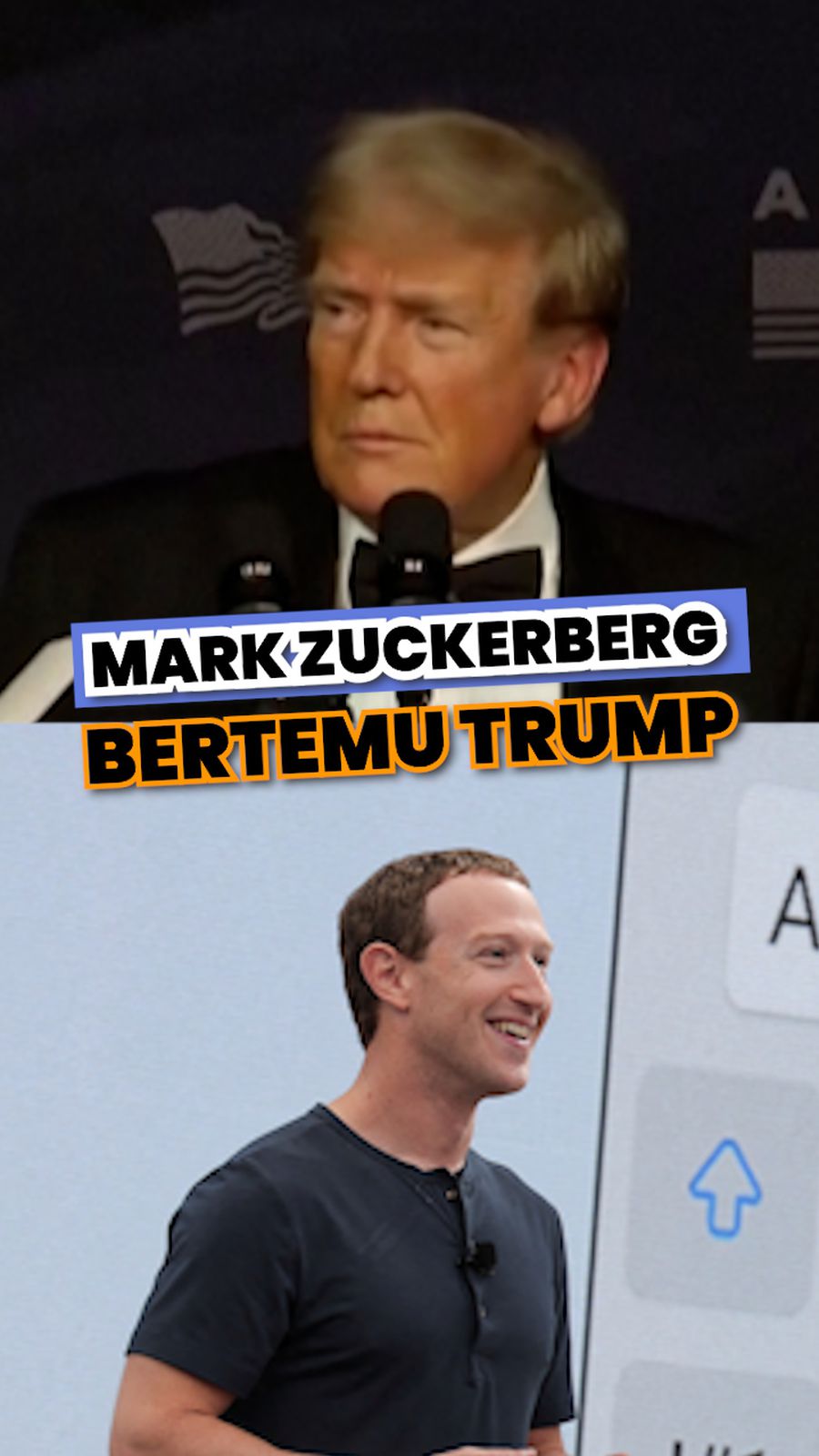Video: Pertemuan Tertutup Mark Zuckerberg dan Donald Trump, Bahas Apa?