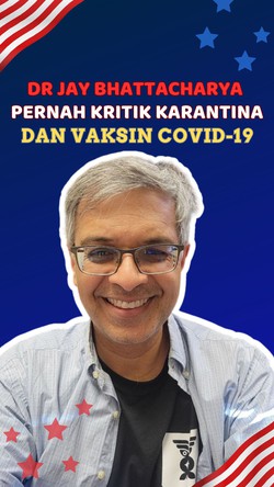 Video: Sosok Dr Jay Bhattacharya yang Ditunjuk Trump Pimpin NIH AS