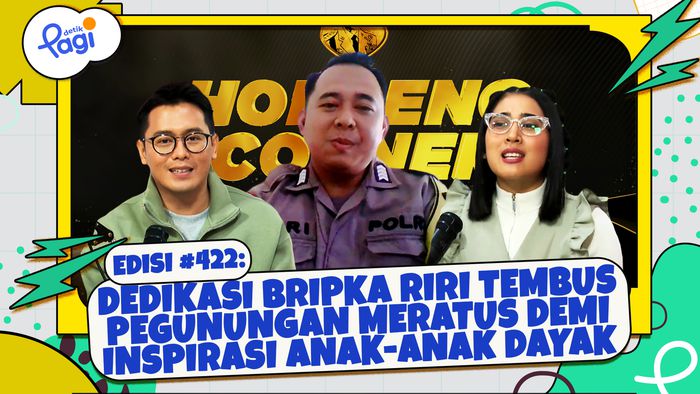 Dedikasi Bripka Riri Tembus Pegunungan Meratus Demi Inspirasi Anak-anak Dayak