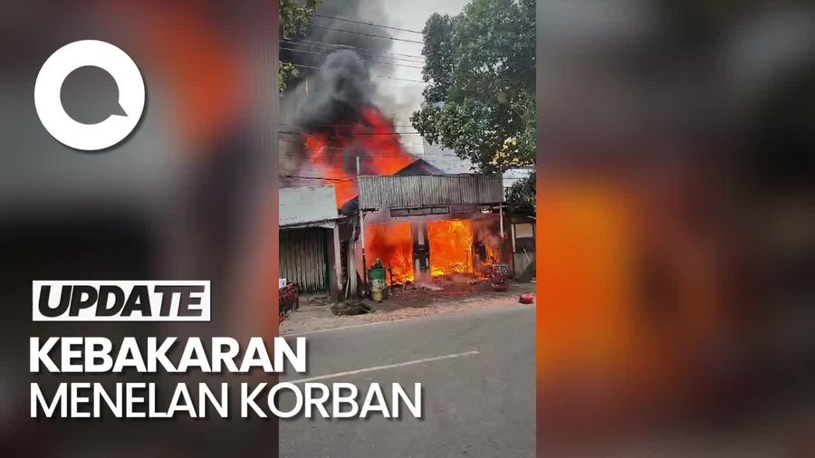 Video: 3 Korban Tewas Kebakaran di Palembang Alami Luka Bakar Parah