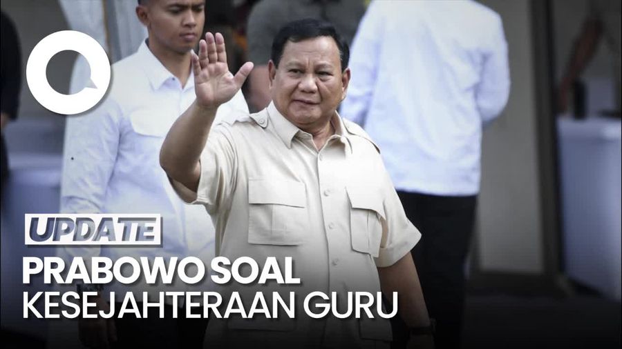 Video Prabowo Umumkan Kenaikan Gaji Guru Tahun 2025