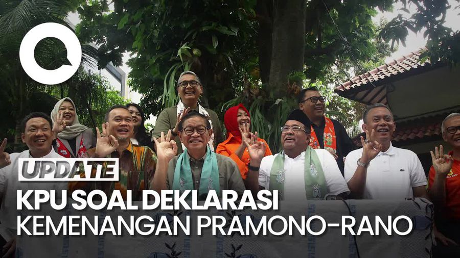 Video: Respons KPU Soal Deklarasi Kemenangan Pramono-Rano