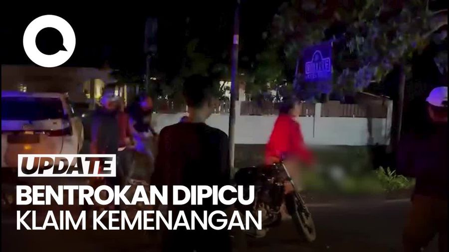 Video Bentrokan 2 Kubu Pendukung Paslon di Jeneponto Gegara Saling Klaim Kemenangan