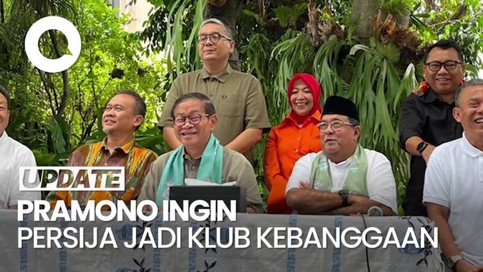 Video: Pramono Ucapkan HUT ke-96 Persija Seusai Deklarasi Menang 1 Putaran