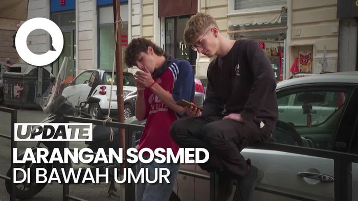 Video: Remaja di Italia Setuju soal Larangan Media Sosial di Bawah Umur