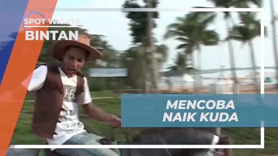 Menguji Keberanian Bermain Pacuan Kuda di Nirwana Garden, Bintan