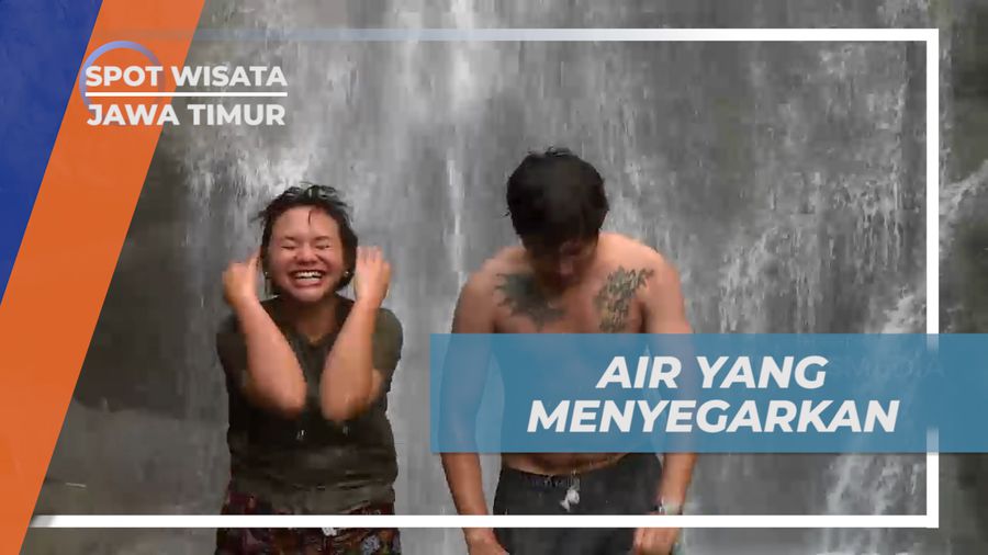 Segarkan Diri dengan Bermain Air di Air Terjun Sedudo, Nganjuk