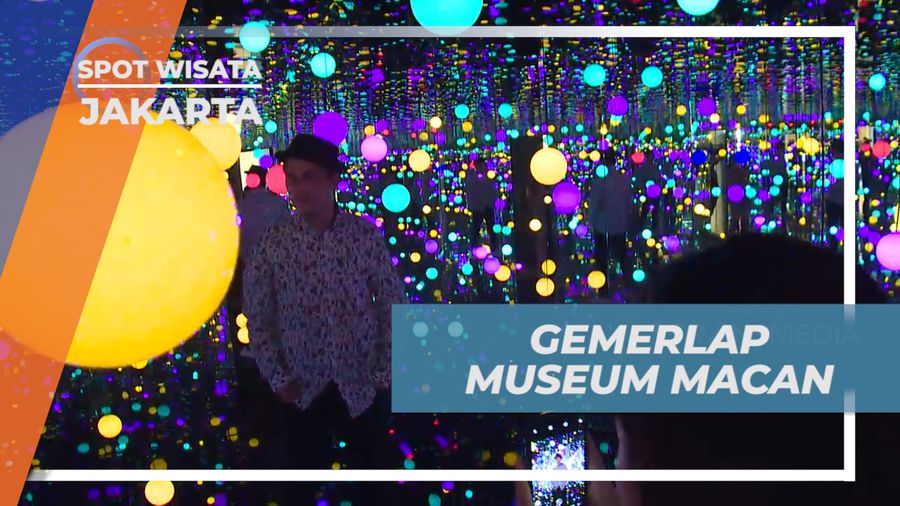 Masuki Ruangan Unik Infinity Mirror di Museum Macan, Jakarta