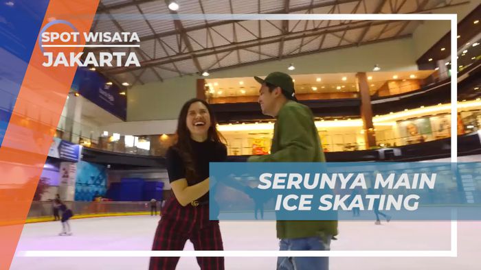 Serunya Bermain Ice Skating di Mall Jakarta