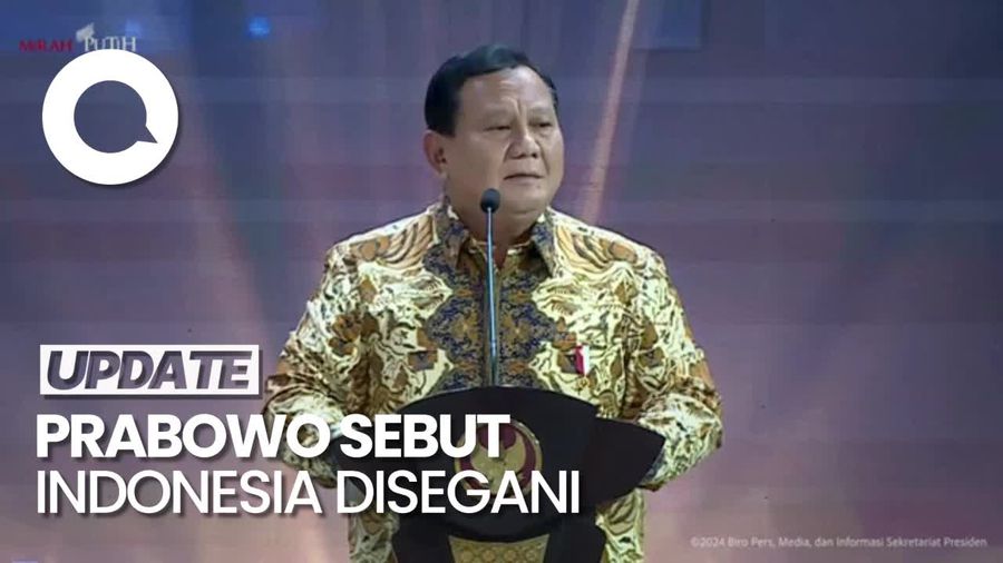 Video Cerita Prabowo saat ke Luar Negeri: Indonesia Disegani, Semua Minta Diundang