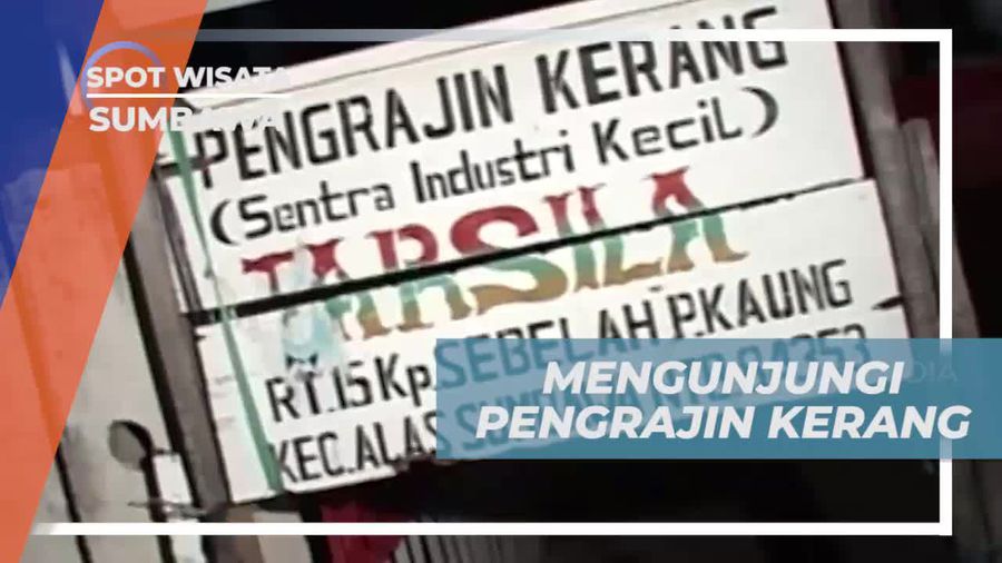 Mengunjungi Pengrajin Kerang di Sumbawa