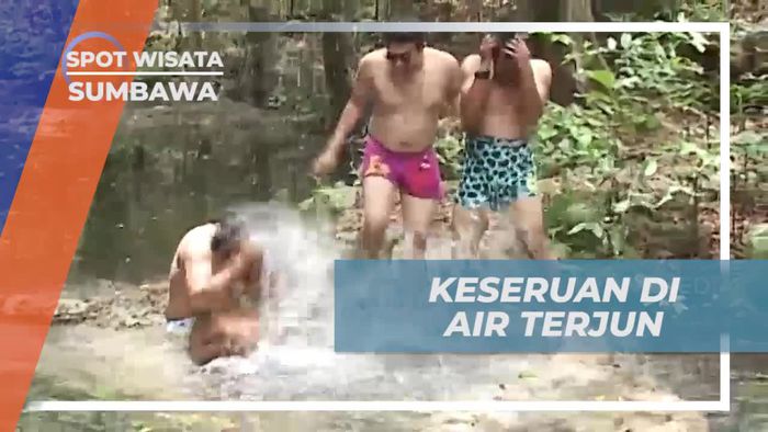 Menikmati Keindahan Air Terjun di Sumbawa