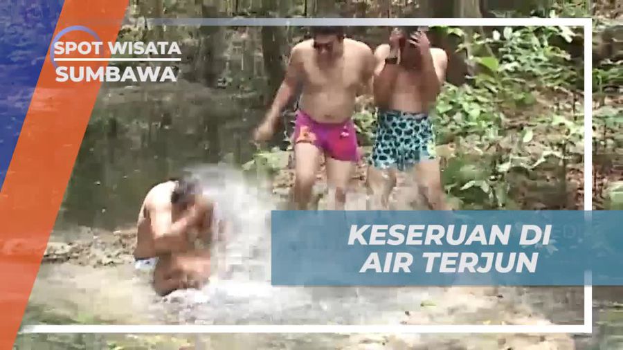 Menikmati Keindahan Air Terjun di Sumbawa