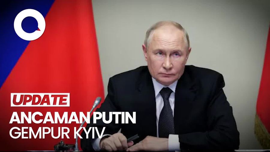 Video: Putin Ancam Gempur Ibu Kota Ukraina Pakai Rudal Hipersonik!