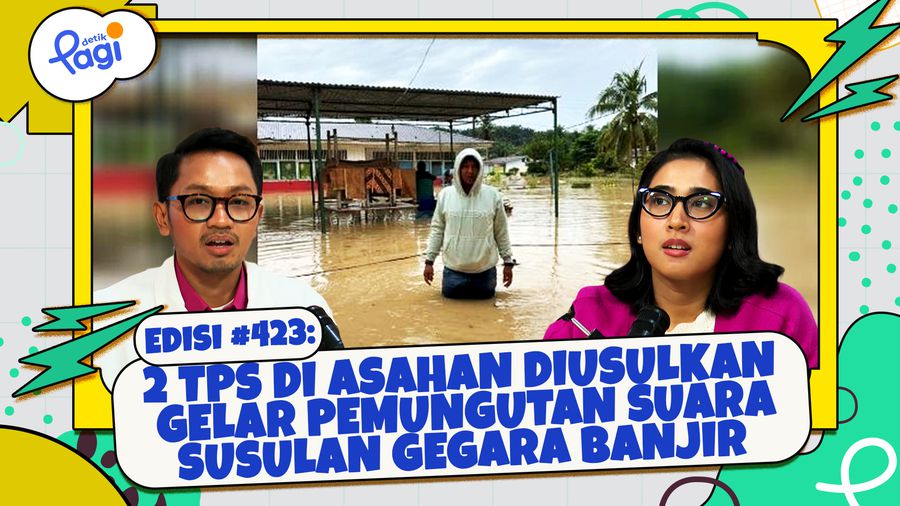 2 TPS di Asahan Diusulkan Gelar Pemungutan Suara Susulan Gegara Banjir