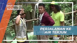 Menyusuri Perjalanan Menuju Air Terjun Sumbawa