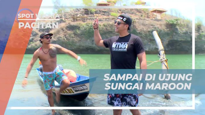 Menyusuri Ujung Sungai Maroon Hingga Pantai Ngiroboyo, Pacitan