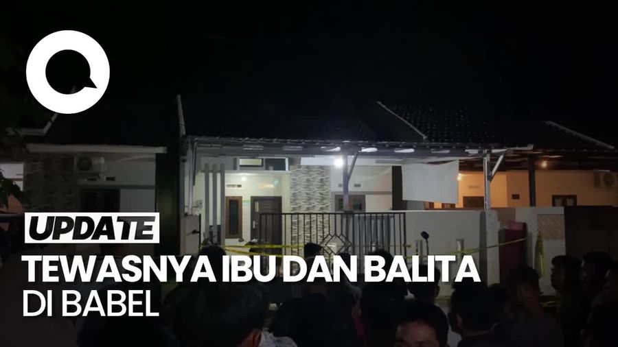 Video Ibu dan Balita di Pangkalpinang Ditemukan Tewas, Polisi Buru pelaku