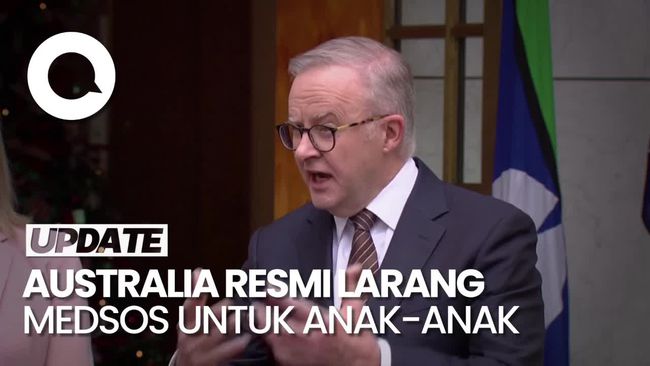 Video: Pernyataan PM Australia Setelah Tetapkan UU Larangan Medsos untuk Anak-anak