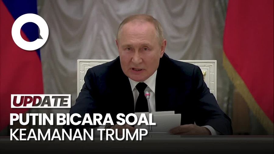 Video: Putin Sebut Trump Saat Ini dalam Keadaan Tidak Aman