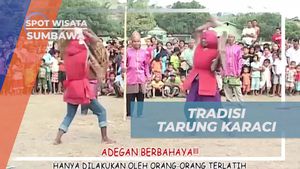 Mengenal Tradisi Tarung Karaci di Desa Kakiang, Sumbawa
