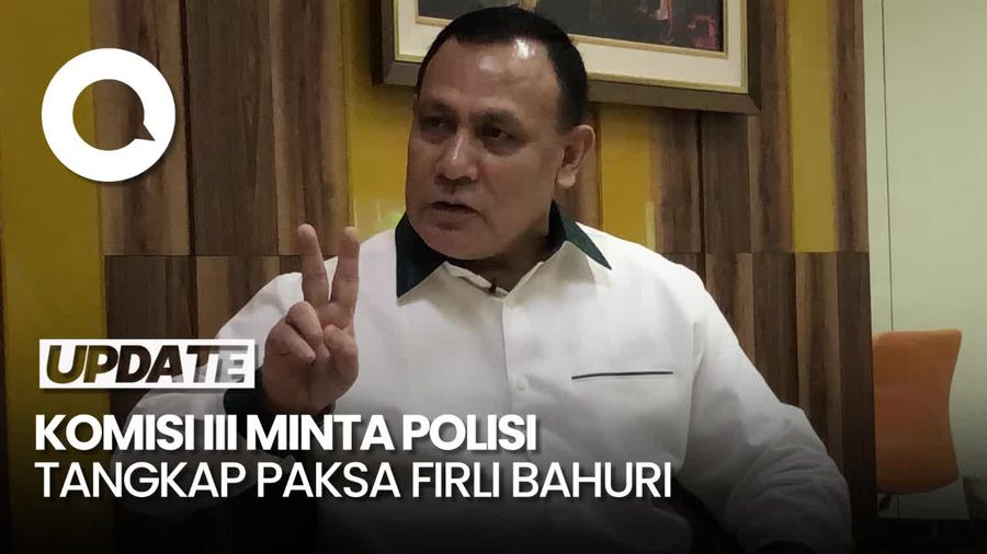 Video: Anggota Komisi III DPR Minta Polisi Segera Tangkap Paksa Firli Bahuri