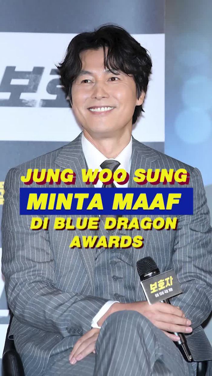 Video: Blue Dragon Awards Jadi Panggung Permintaan Maaf Jung Woo Sung