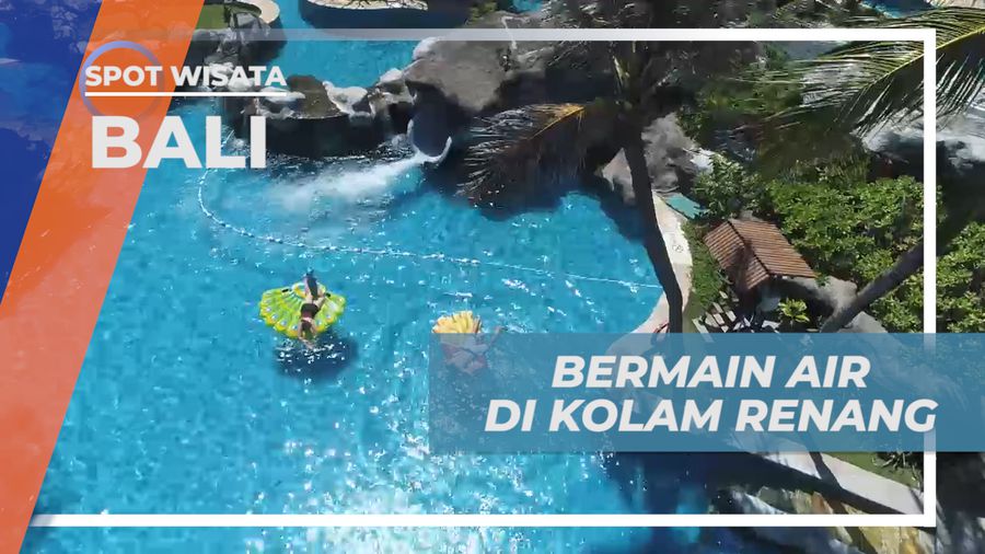 Bermain Seru di Kolam Renang dan Water Slide di Bali  