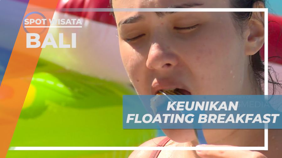 Mengalami Keunikan Floating Breakfast di Bali 
