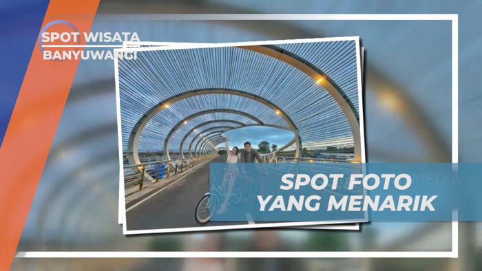 Bersantai dan Bersepeda di Pantai Boom, Banyuwangi 