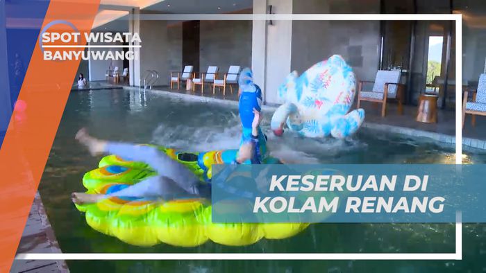 Bersantai di Kolam Renang Hotel Mewah di Banyuwangi  