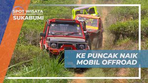 Berpetualang Naik Mobil Offroad Menuju Puncak Sukabumi