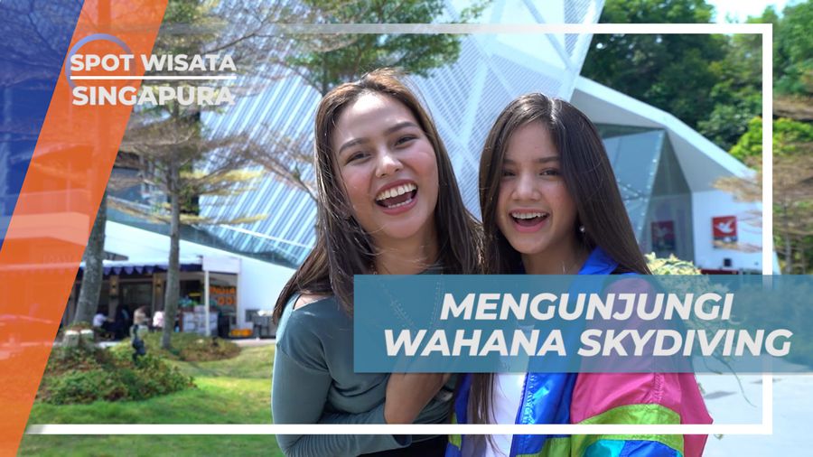 Mencoba Skydiving di Singapura