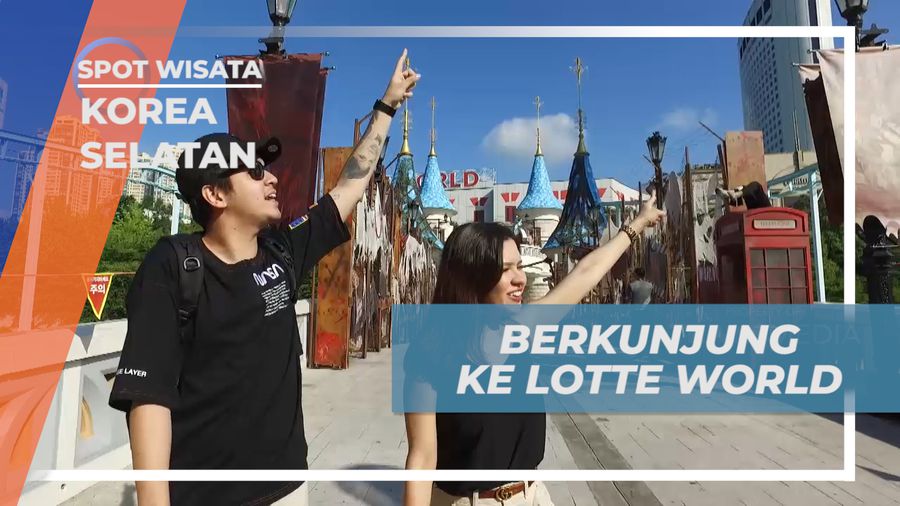 Nikmati Wahana Seru di Lotte World, Seoul, Korea Selatan