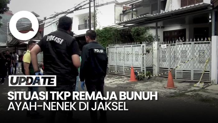 Video: Remaja Bunuh Ayah-Nenek di Jaksel, Bercak Darah dari Kamar sampai Jalanan