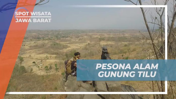 Keindahan Alam dari Puncak Gunung Tilu, Kuningan